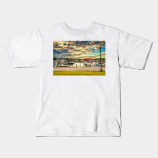 Falmouth Harbor, Cape Cod Kids T-Shirt